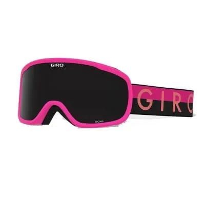 Giro MOXIE Maschera da sci (BLACK PINK THROWBACK ULT BLK/YEL)
