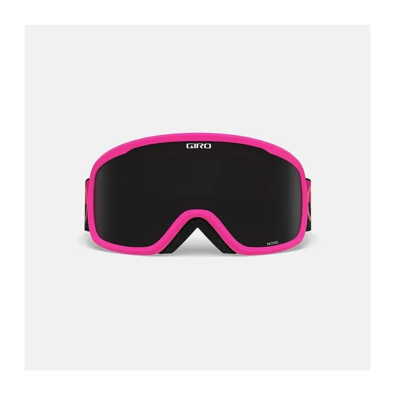 Giro MOXIE Maschera da sci (BLACK PINK THROWBACK ULT BLK/YEL)