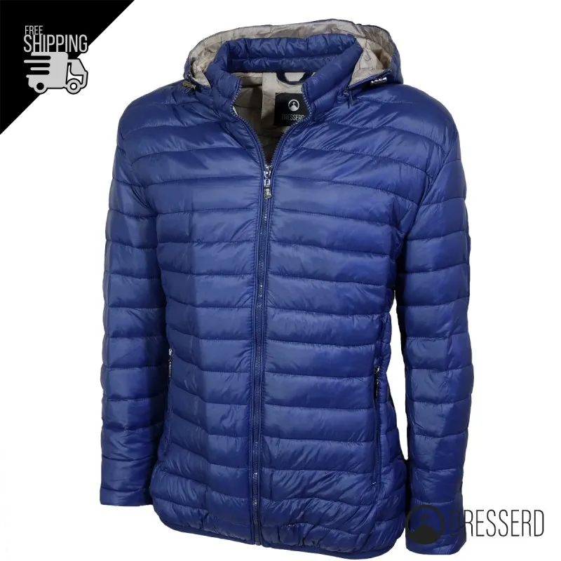 Giubbotto Piumino Uomo Dresserd Oversize Giubbotti Taglie Grandi Cappuccio smontabile 3xl alla 7xl