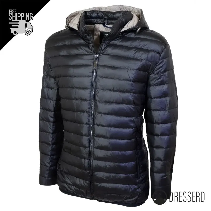 Giubbotto Piumino Uomo Dresserd Oversize Giubbotti Taglie Grandi Cappuccio smontabile 3xl alla 7xl