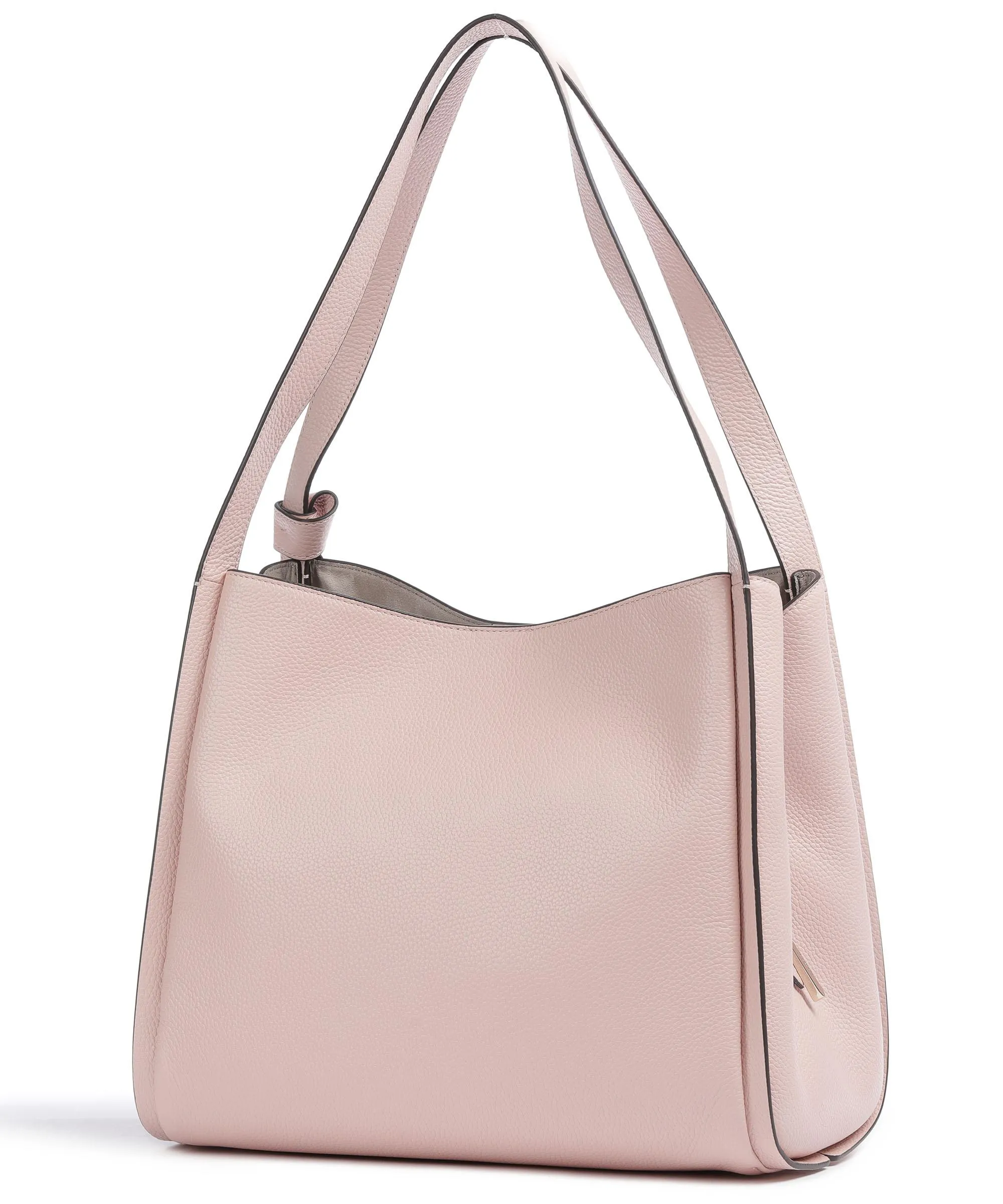  Kate Spade New York Knott Borsa hobo pelle di vacchetta grana rosa antico  