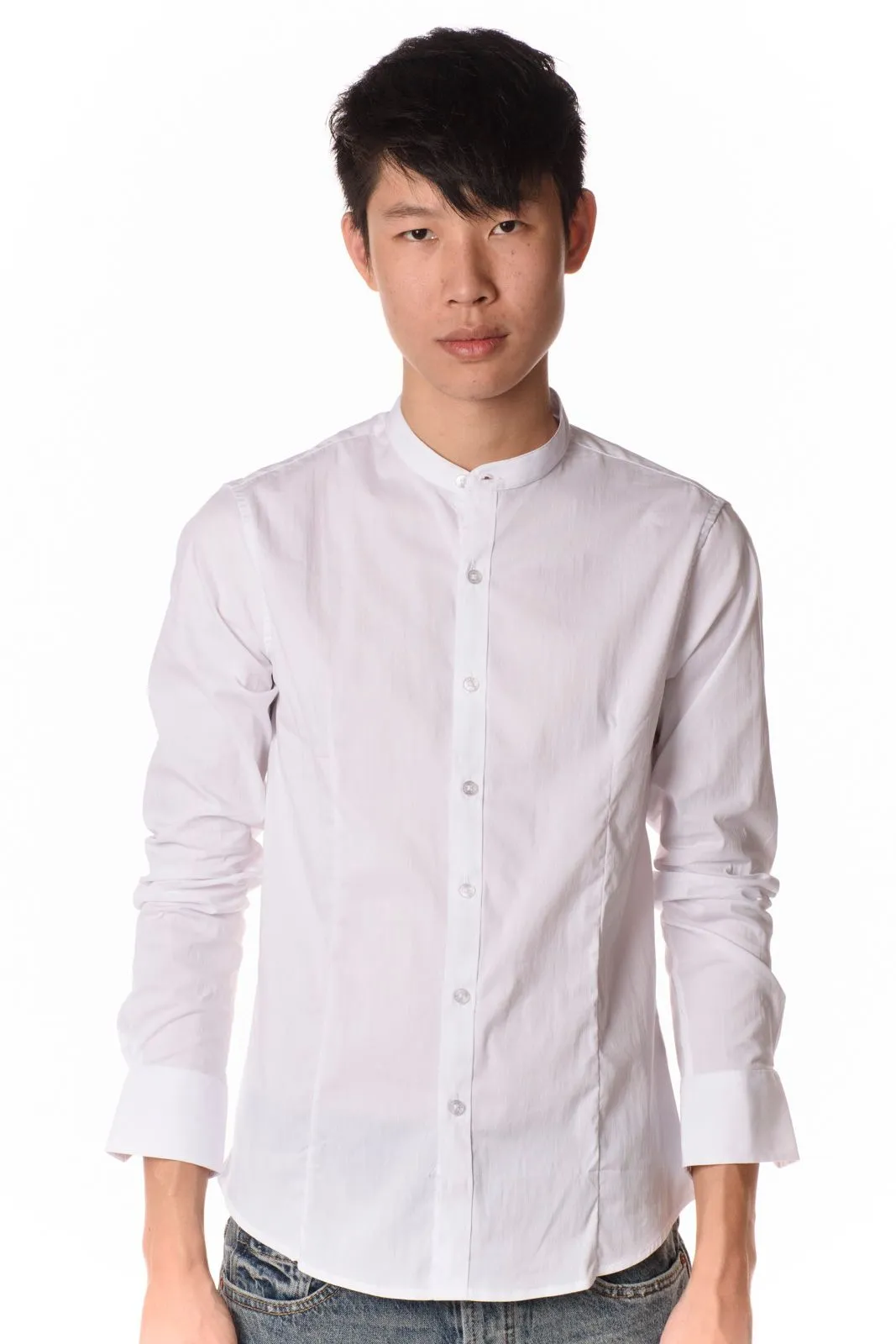 Landek Park Camicia Koreana Uomo