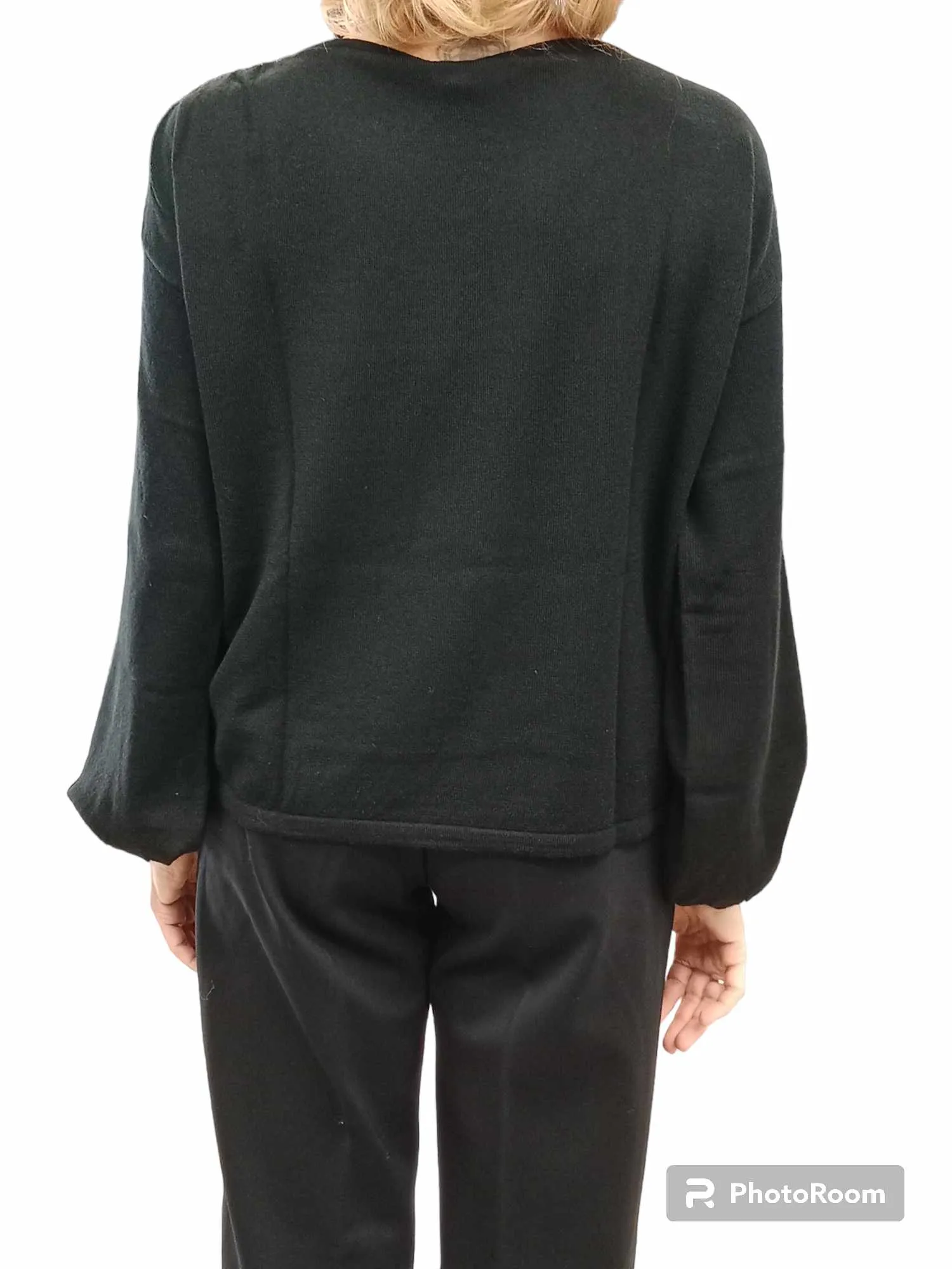 LIU JO MILANO Maglia donna manica lunga collo barchetta con bottoni MAGLIA CHIUSA CF3327