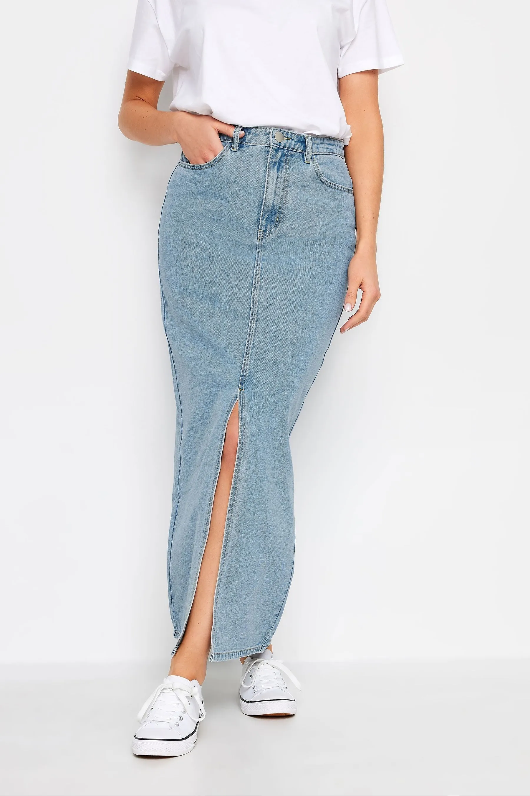 Long Tall Sally Denim - Gonna maxi
