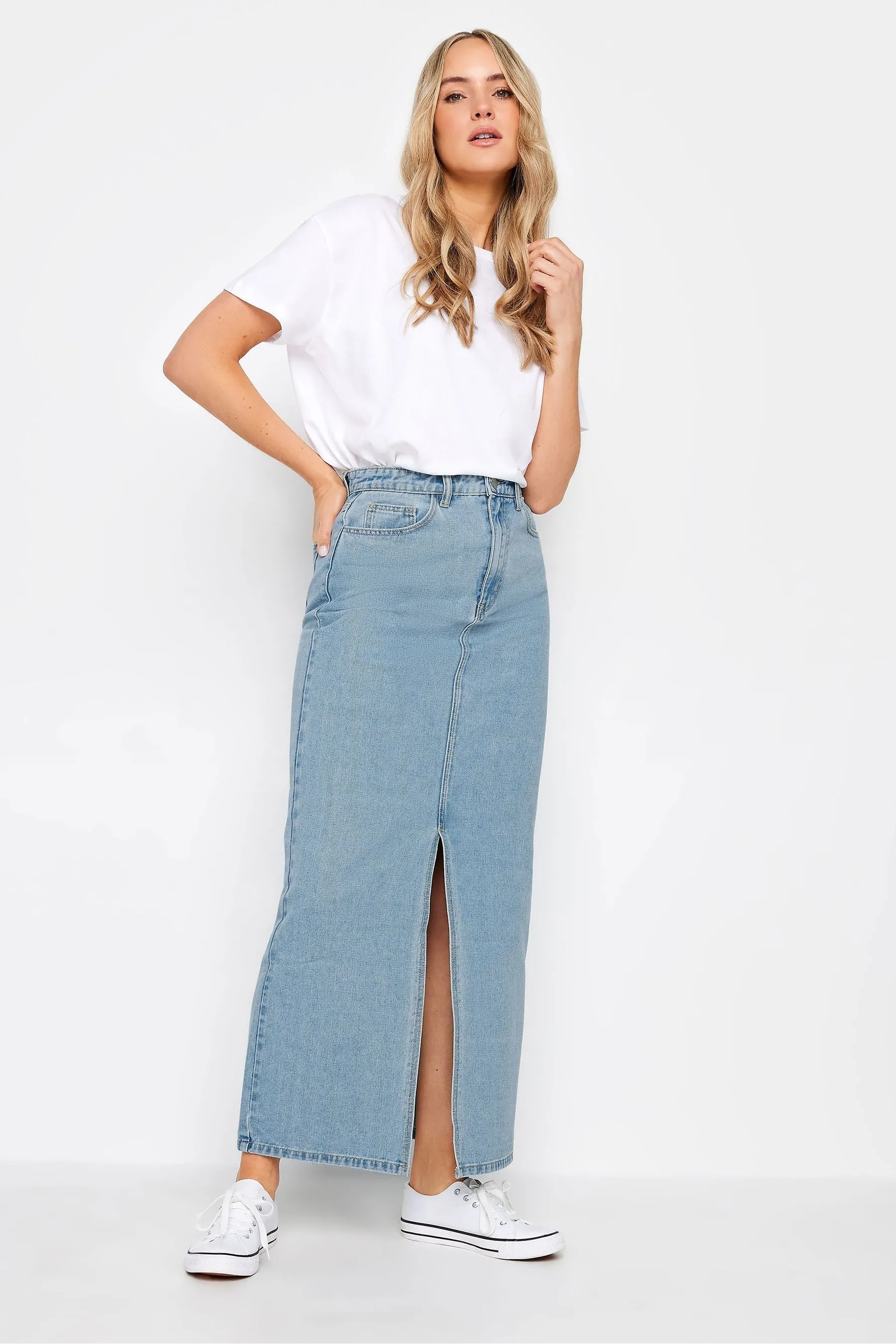 Long Tall Sally Denim - Gonna maxi