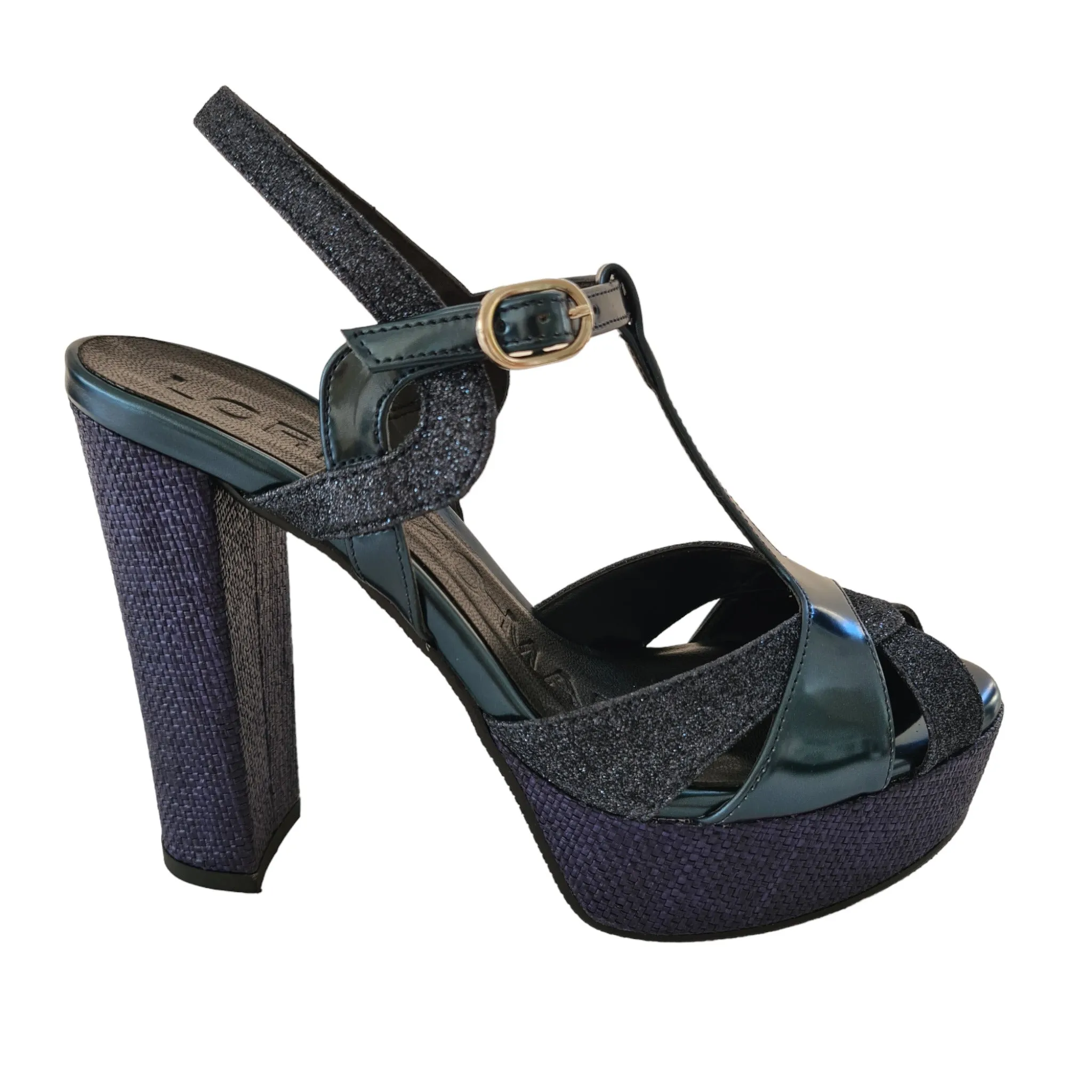 Lorenzo Mari Sandalo Donna  Blu rif.801