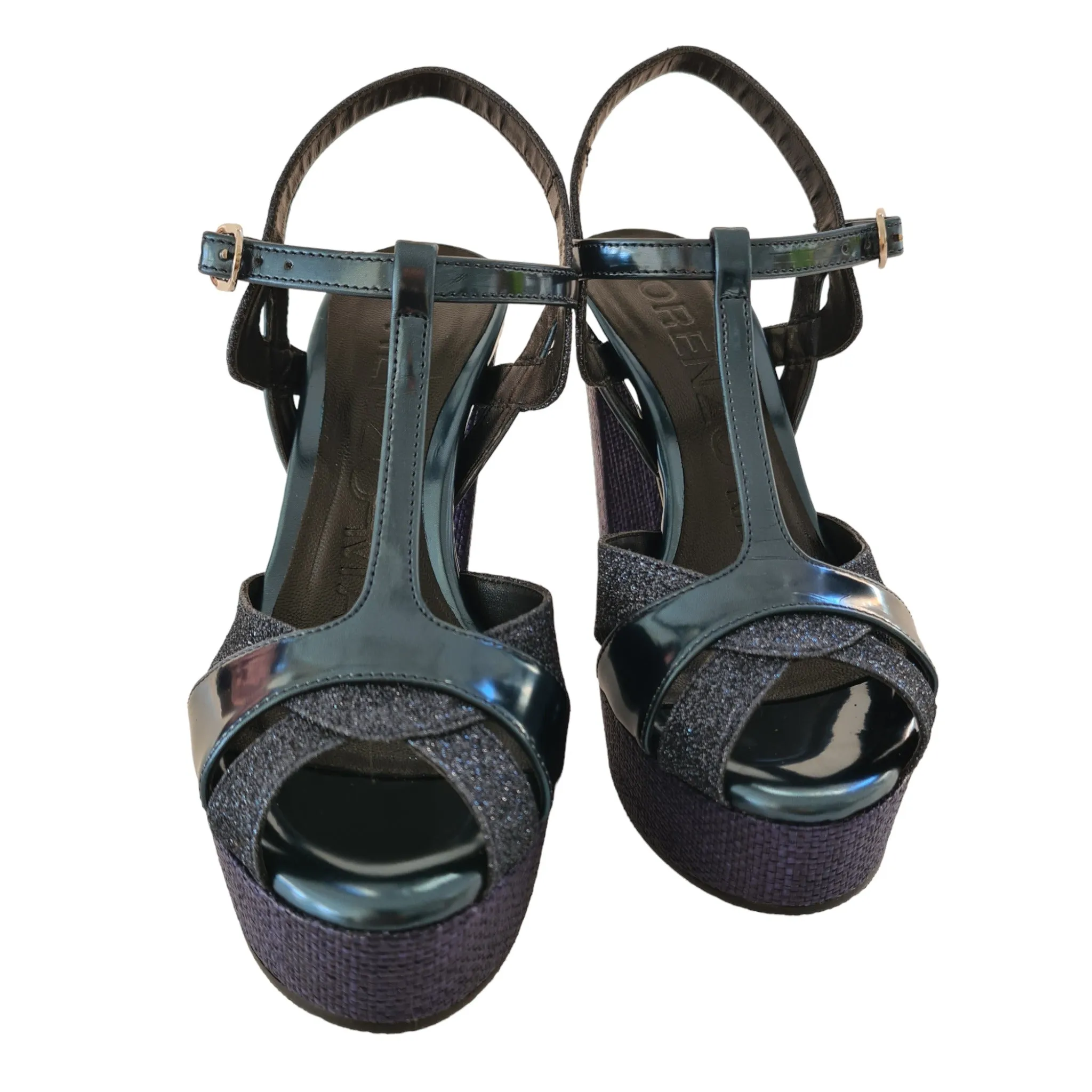 Lorenzo Mari Sandalo Donna  Blu rif.801