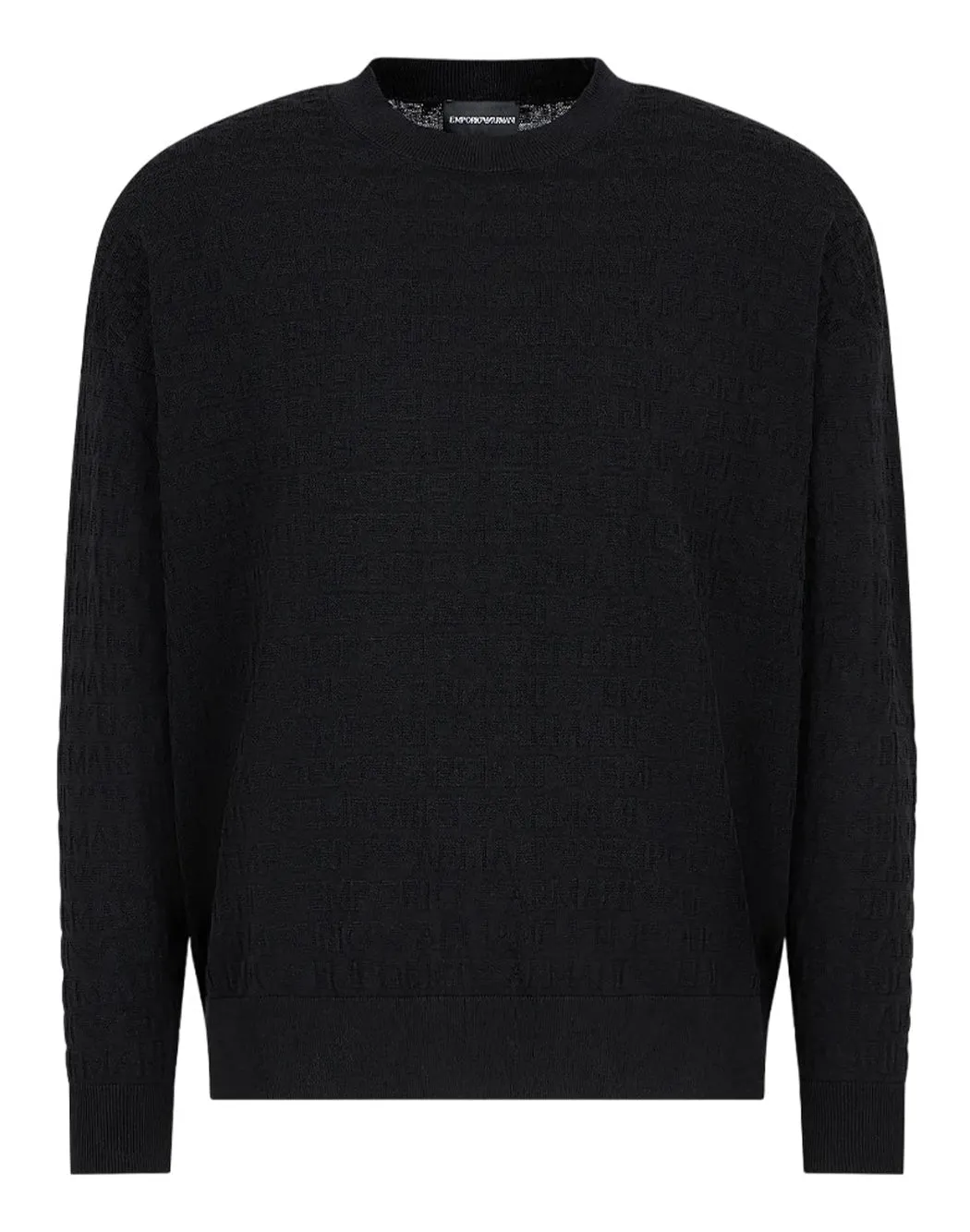 MAGLIA CON LOGO LETTERING ALL-OVER