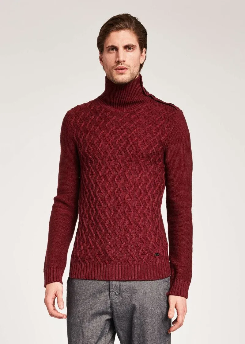 Maglia lupetto con bottoni