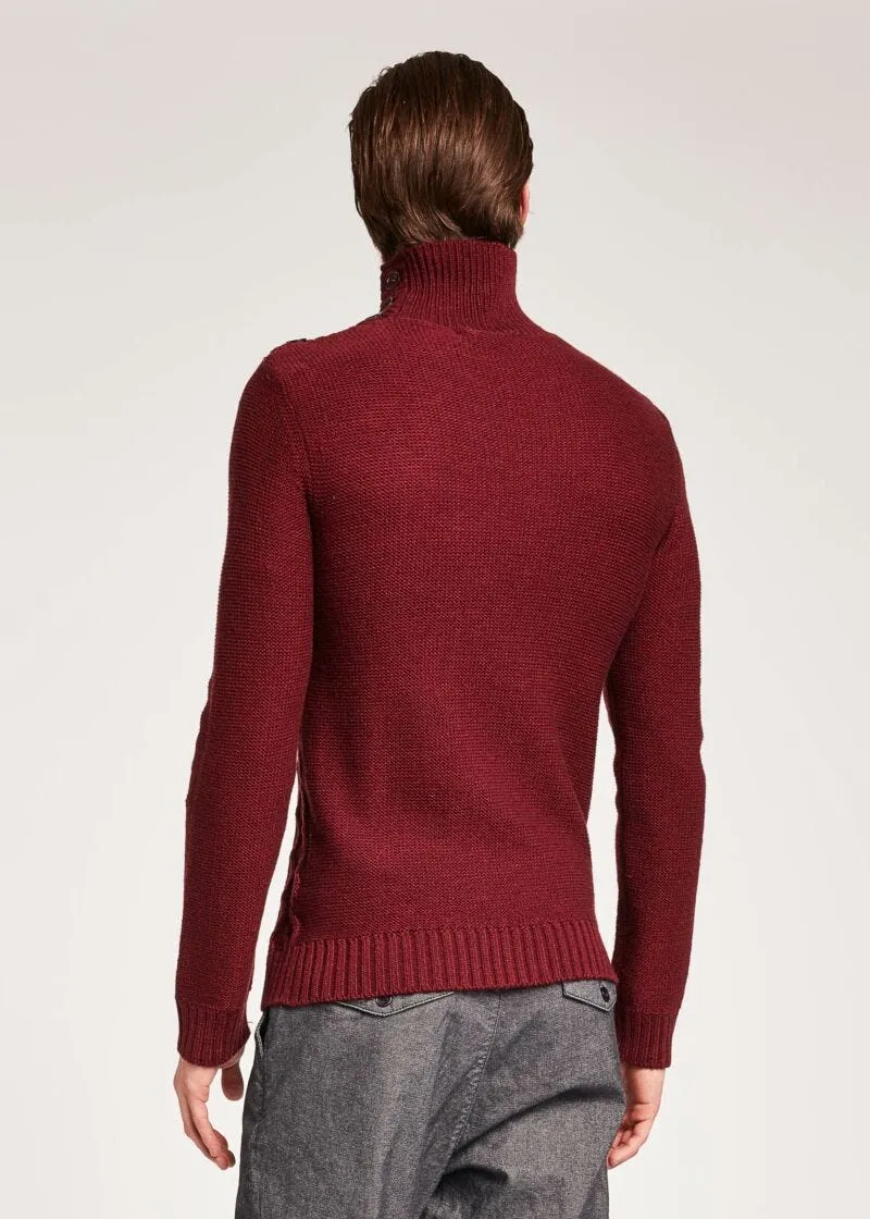 Maglia lupetto con bottoni