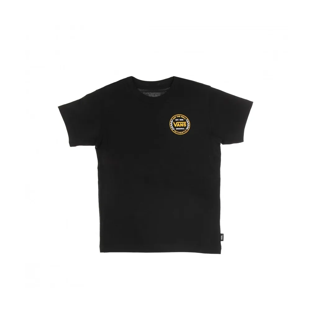 MAGLIETTA AUTHENTIC CHECKER KIDS BLACK