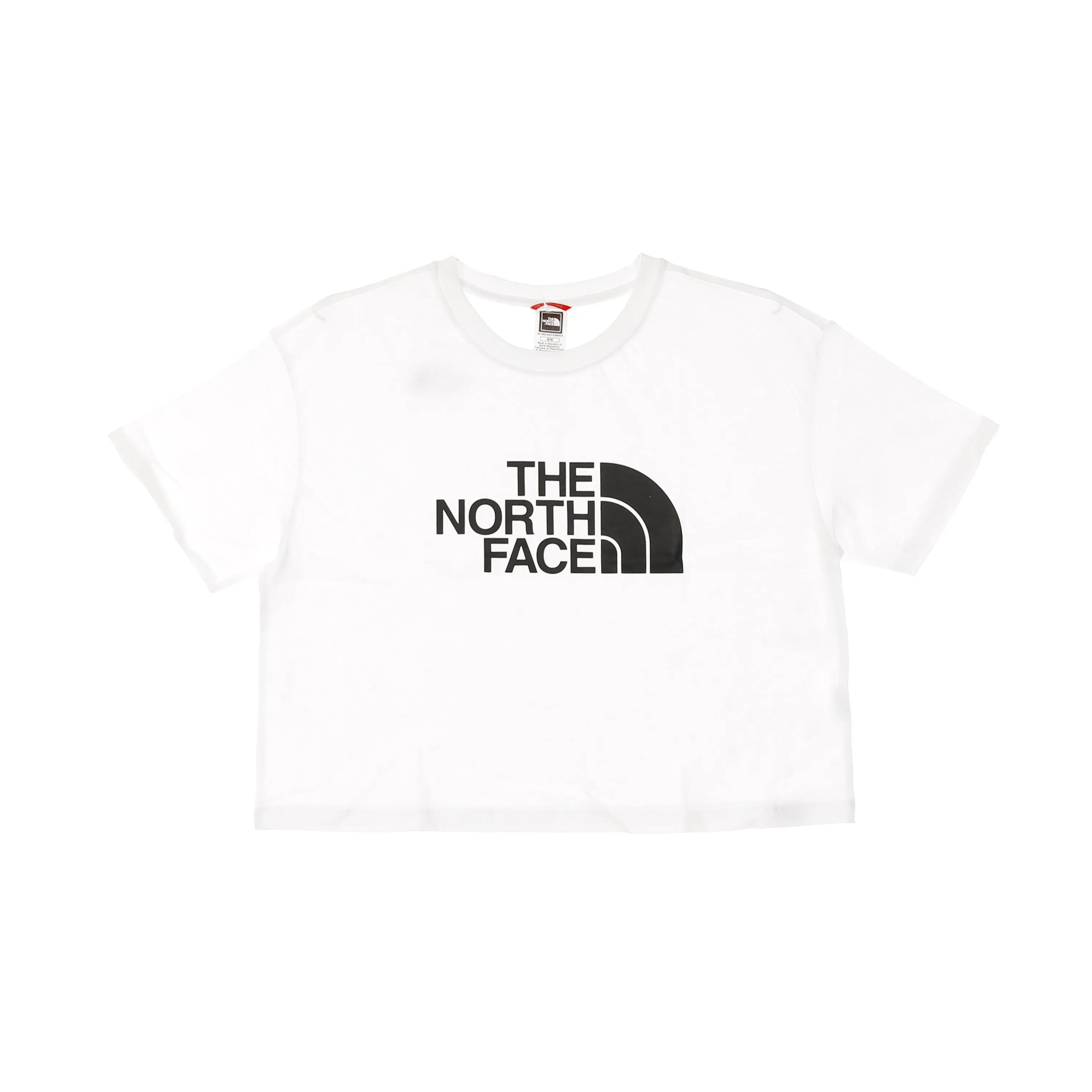 Maglietta Corta Donna W Cropped Easy Tee White