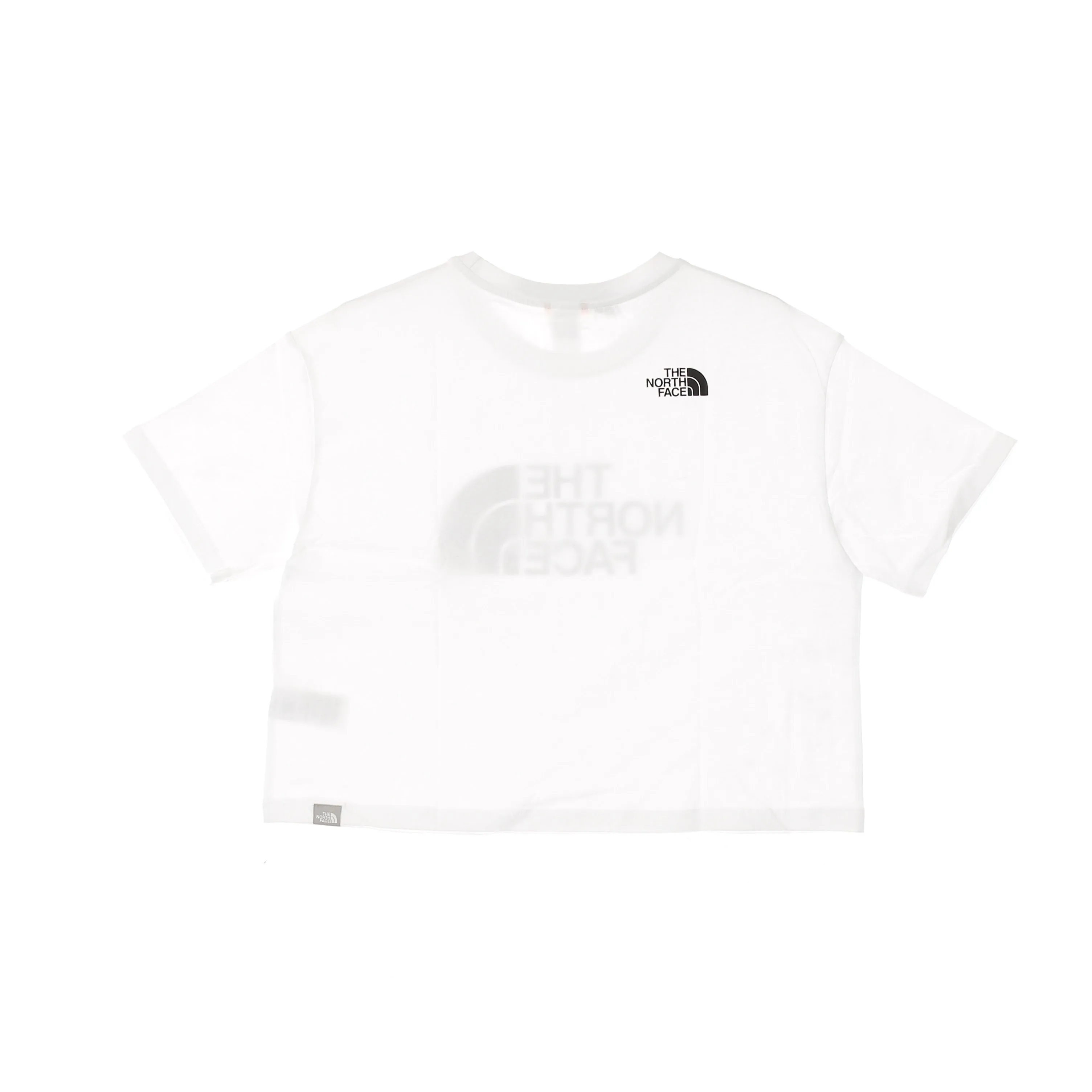 Maglietta Corta Donna W Cropped Easy Tee White