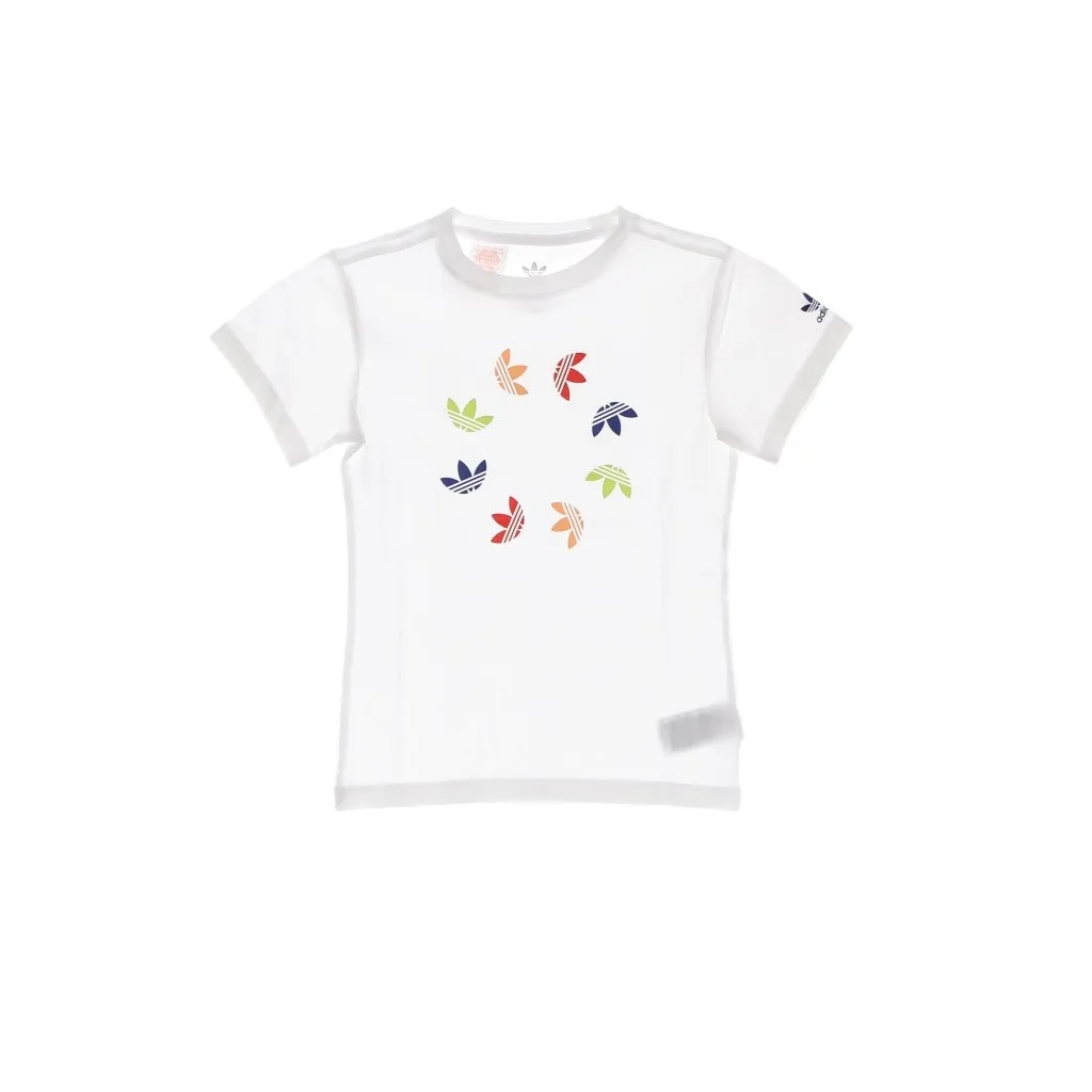 maglietta ragazzo logo tee WHITE