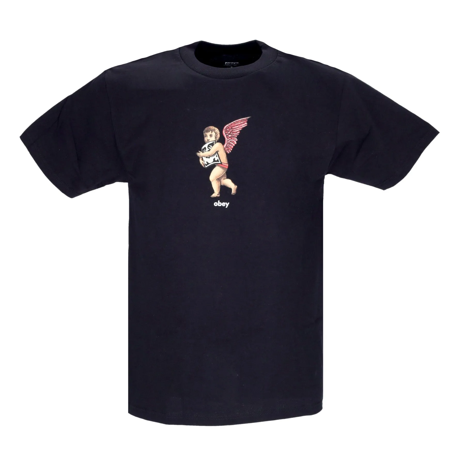 Maglietta Uomo Angel Wings Classic Tee Black