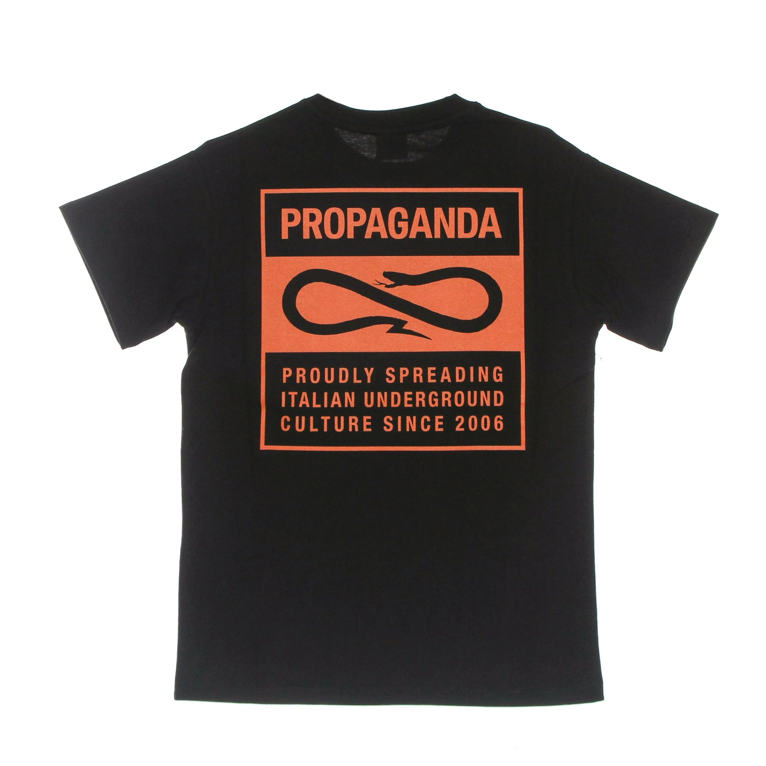Maglietta Uomo Label Tee Black