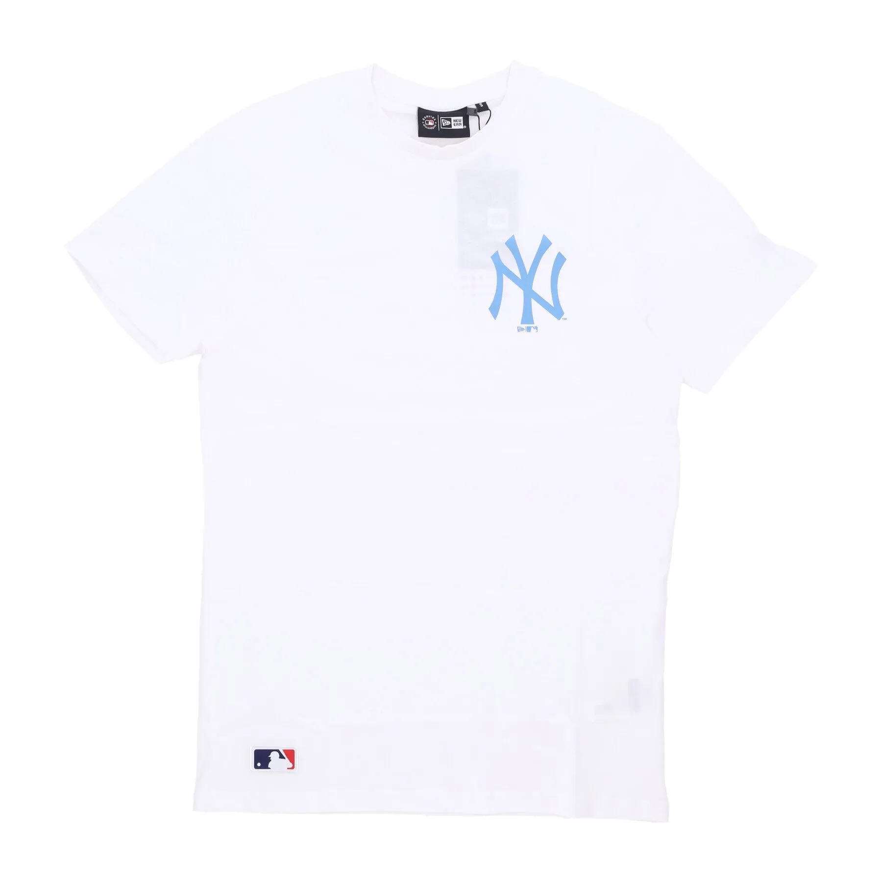 Maglietta Uomo Mlb League Essential Lc Tee Neyyan White/ray Blue