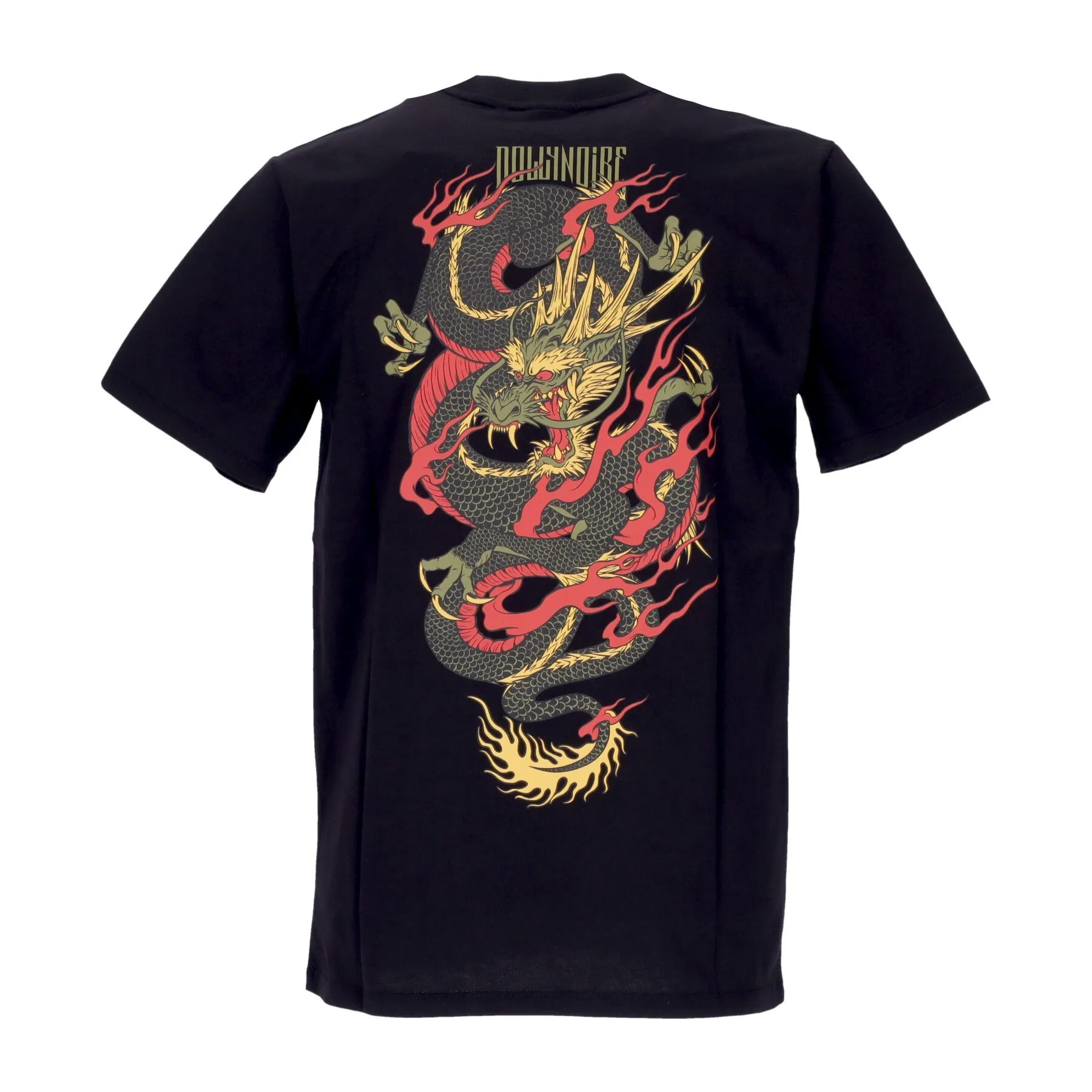 Maglietta Uomo Ryu Dragon Tee Black