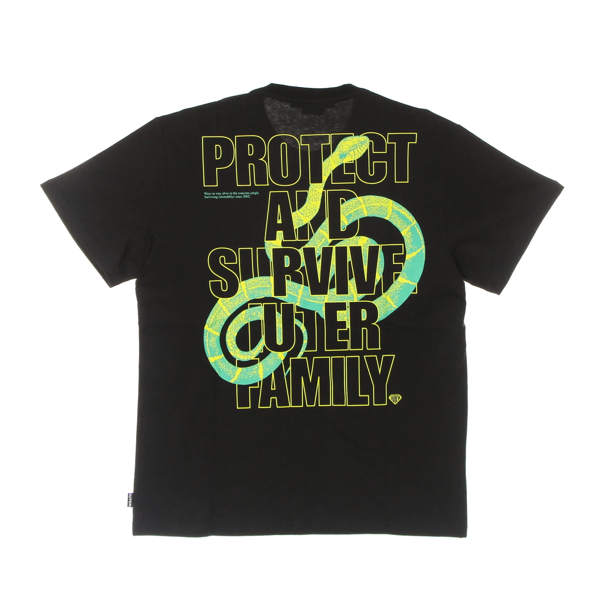 Maglietta Uomo Stay Alive Tee Black