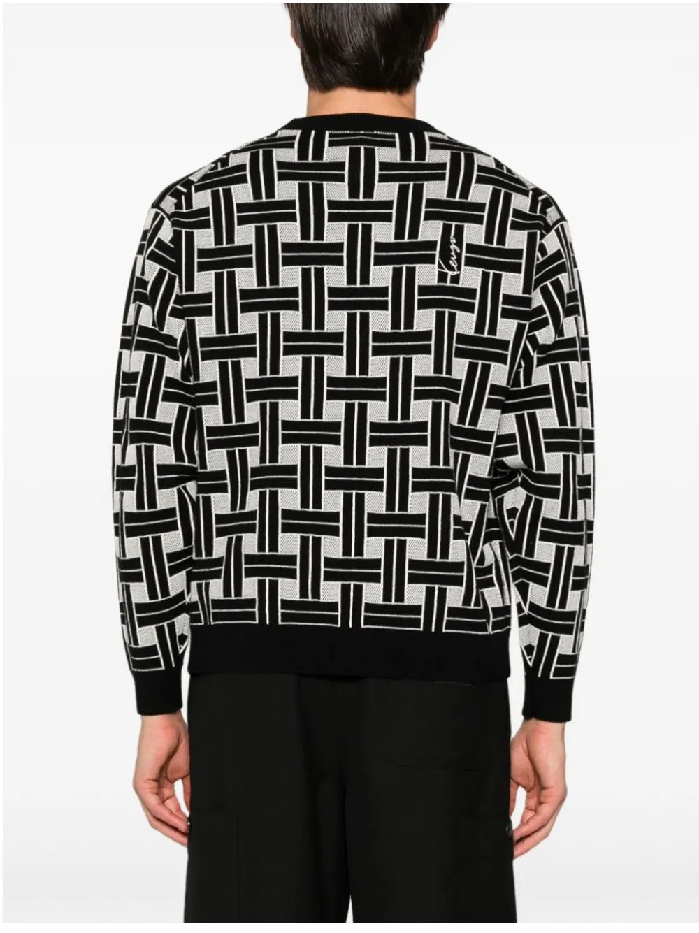 MAGLIONE CON RICAMI 'KENZO WEAVE'