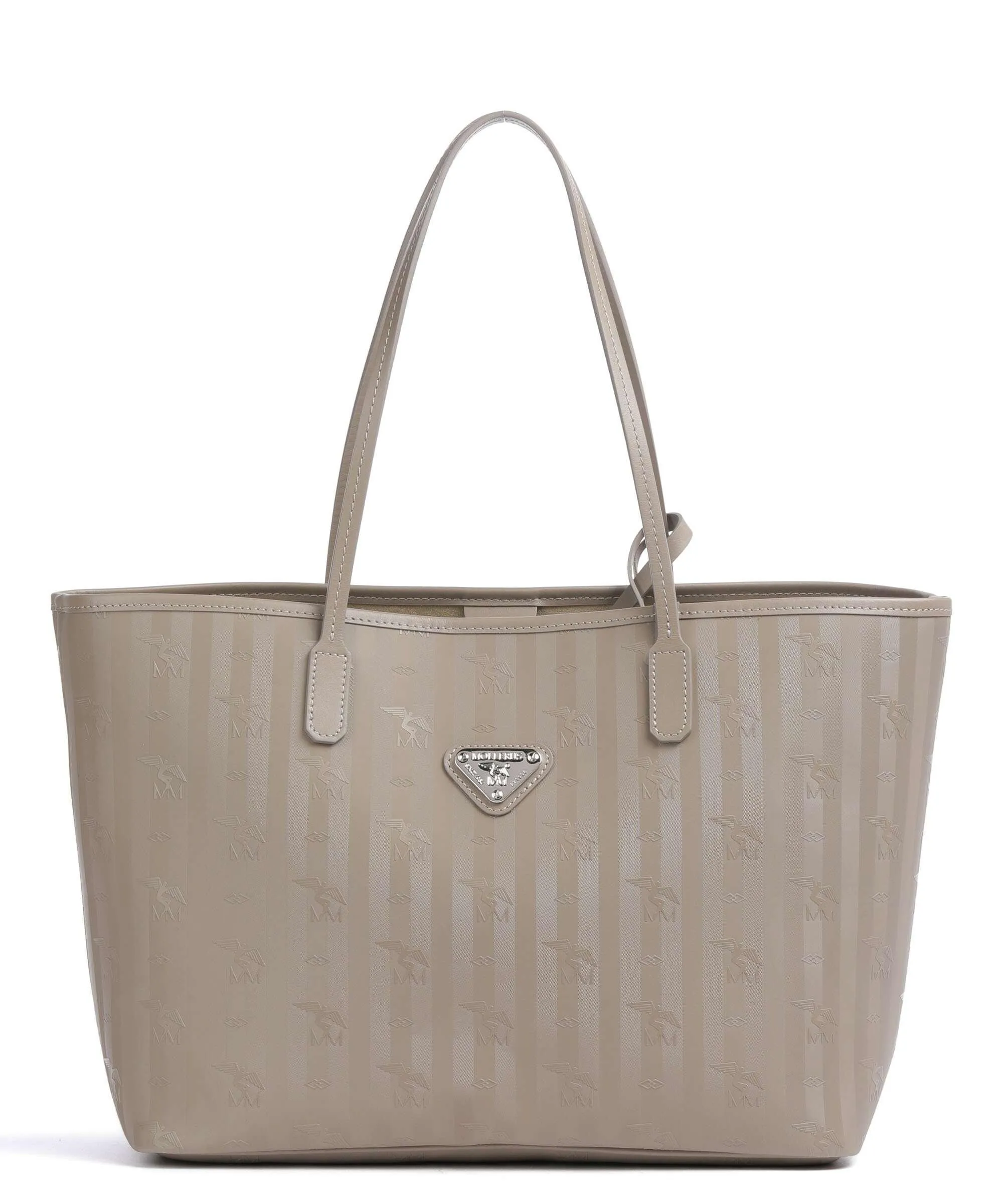 Maison Mollerus Vinerus Bern Borsa shopper tela taupe  