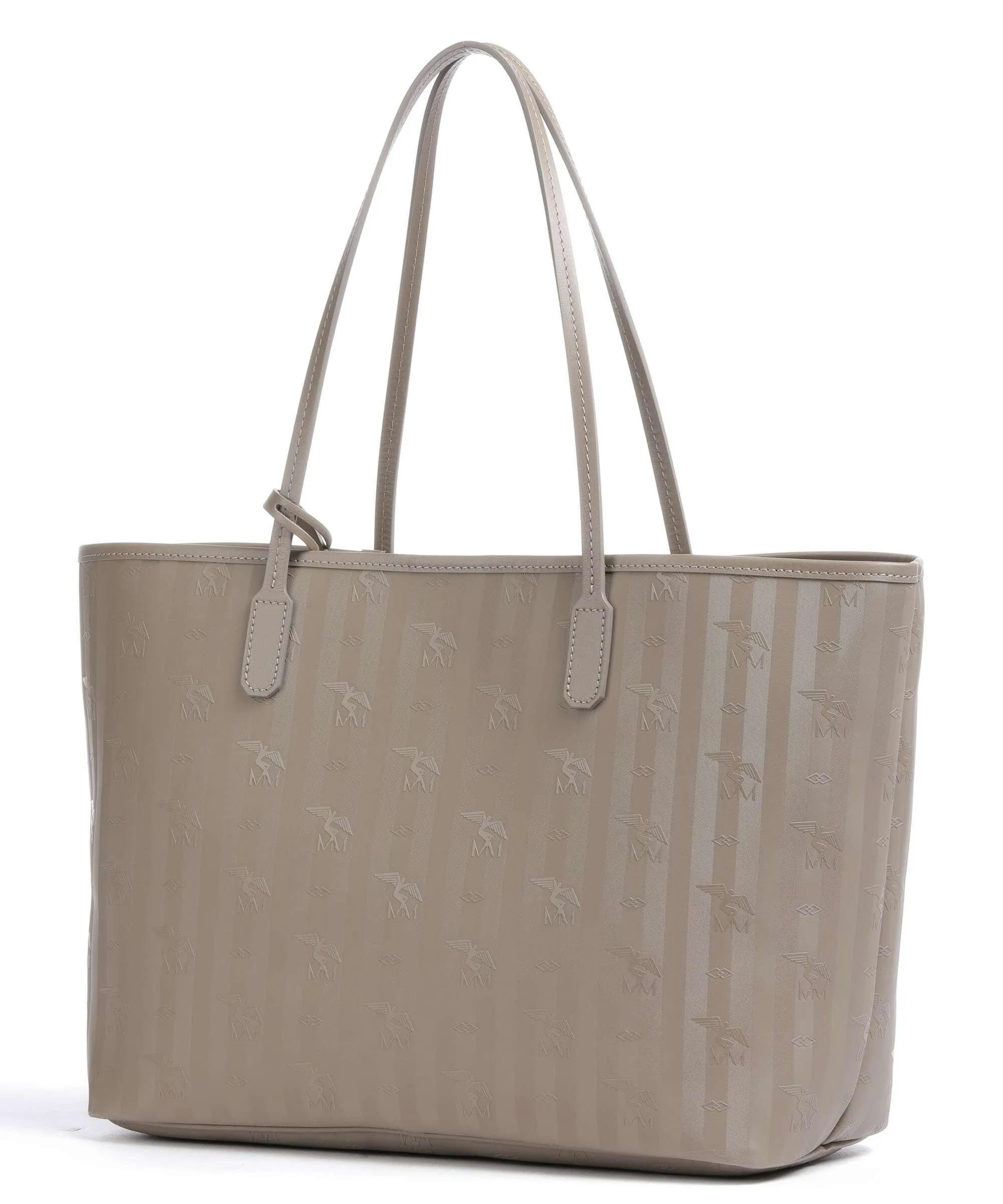  Maison Mollerus Vinerus Bern Borsa shopper tela taupe  