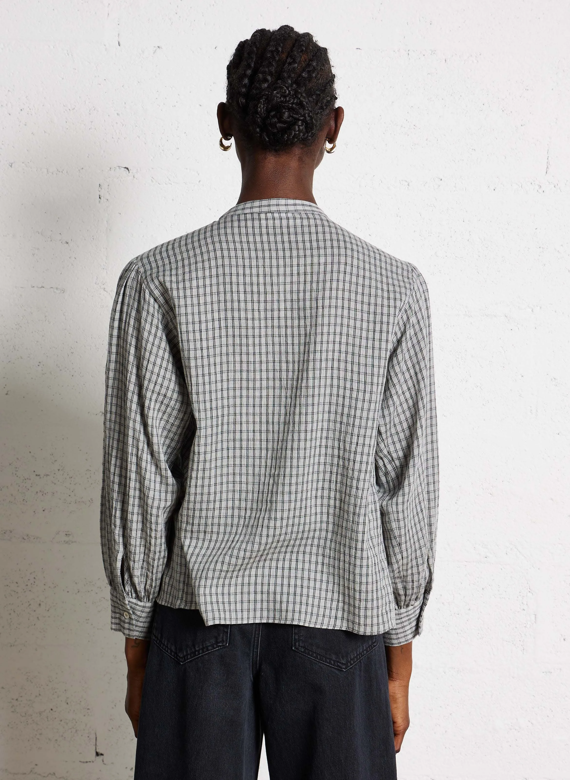  MASSCOB   JOIE - Camicia ampia scollo tondo in cotone | Multicolore