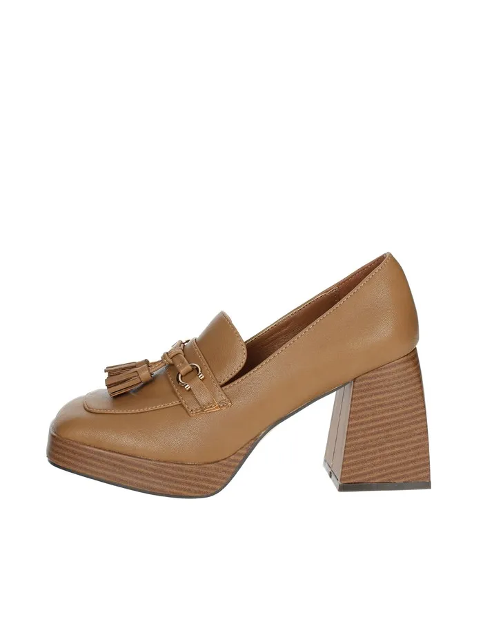 Menbur  MOCASSINO TACCO 24461 CUOIO