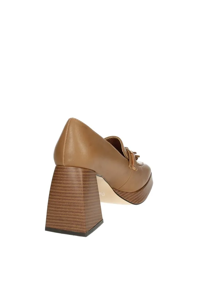 Menbur  MOCASSINO TACCO 24461 CUOIO