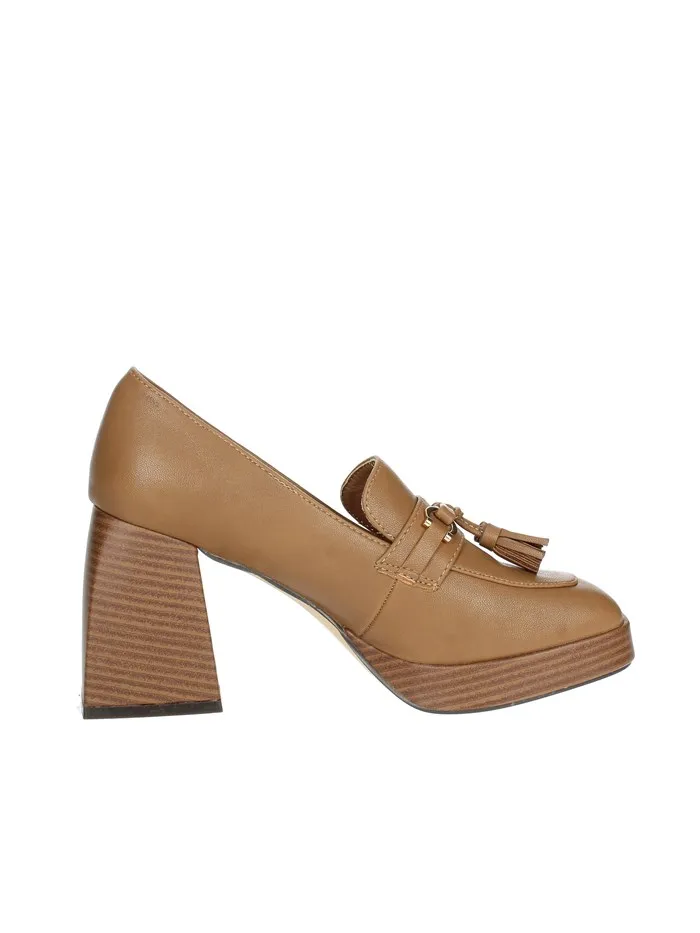 Menbur  MOCASSINO TACCO 24461 CUOIO
