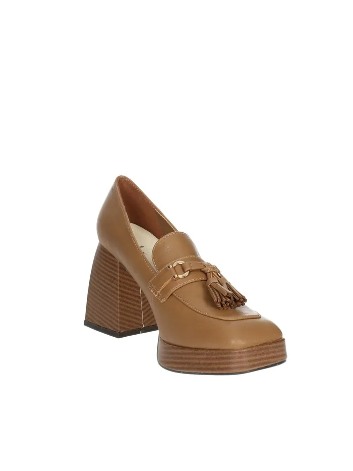 Menbur  MOCASSINO TACCO 24461 CUOIO