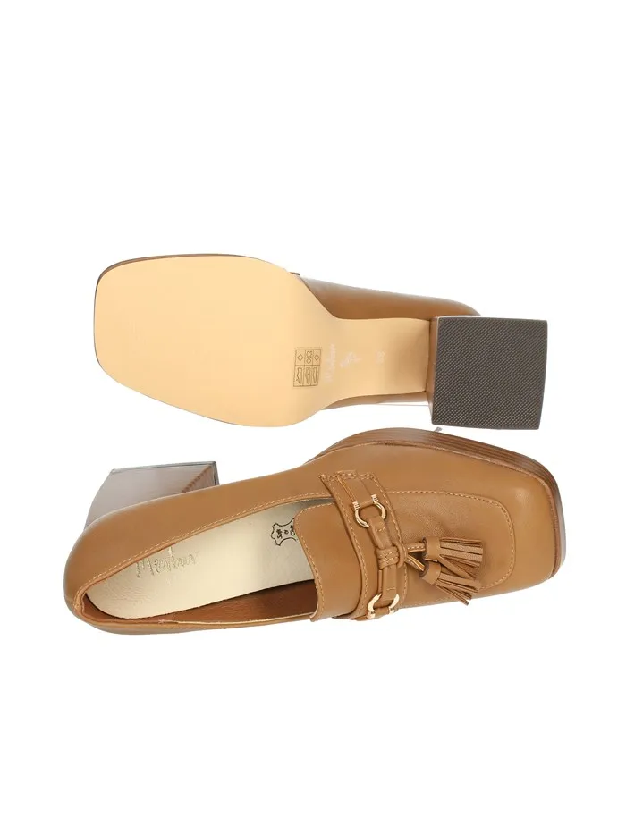 Menbur  MOCASSINO TACCO 24461 CUOIO