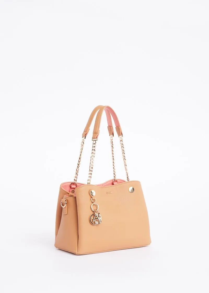 Mini borsa a mano in ecopelle