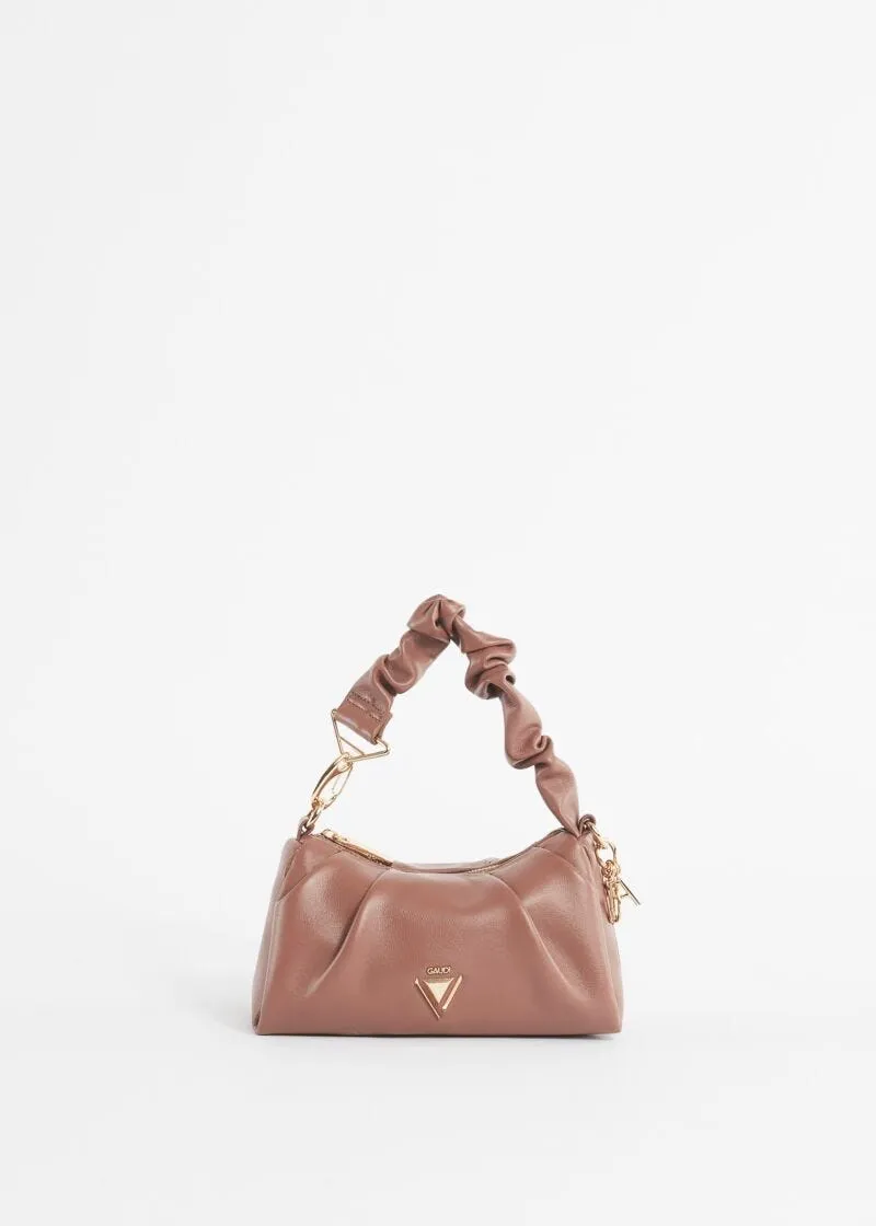 Mini top handle in similpelle