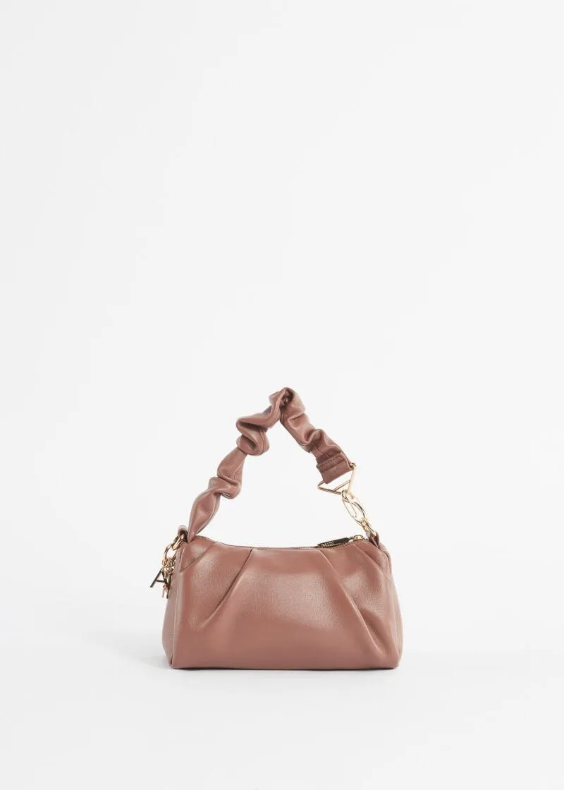 Mini top handle in similpelle