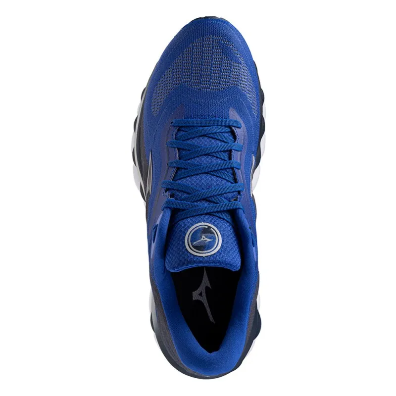 Mizuno Wave Sky 7 Blu Nero - Scarpe Running Uomo