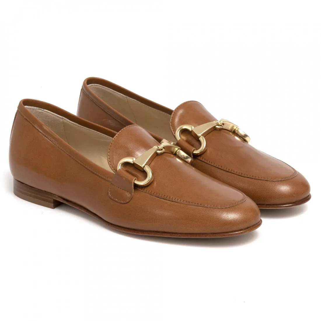Mocassino da donna Luca Grossi in pelle con morsetto
