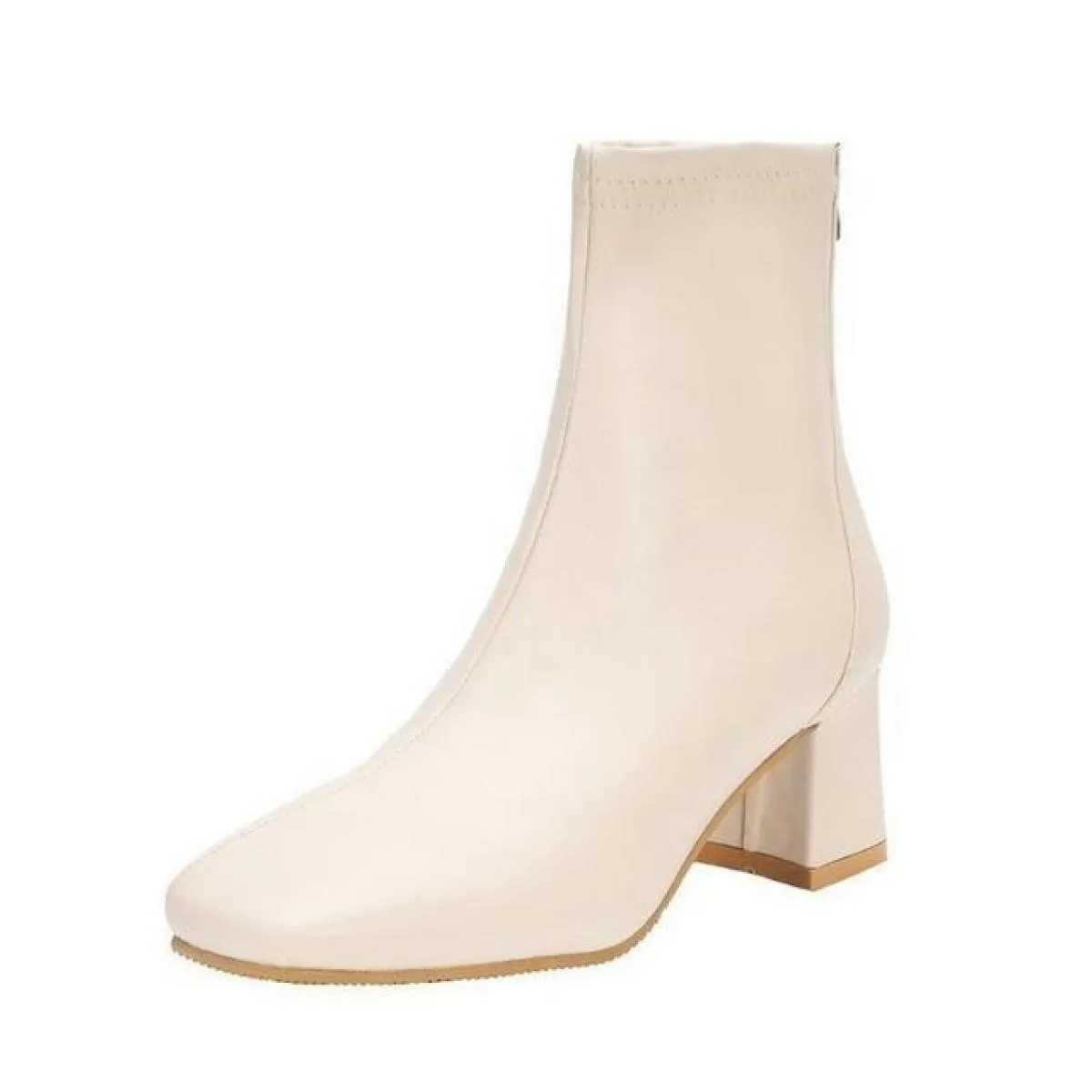 Moda Bianco Tacco Alto Stivaletti Donna Autunno E Inverno Punta a punta Stivali da Donna 2022 Nuovi Stivali Moderni Donna Alta H
