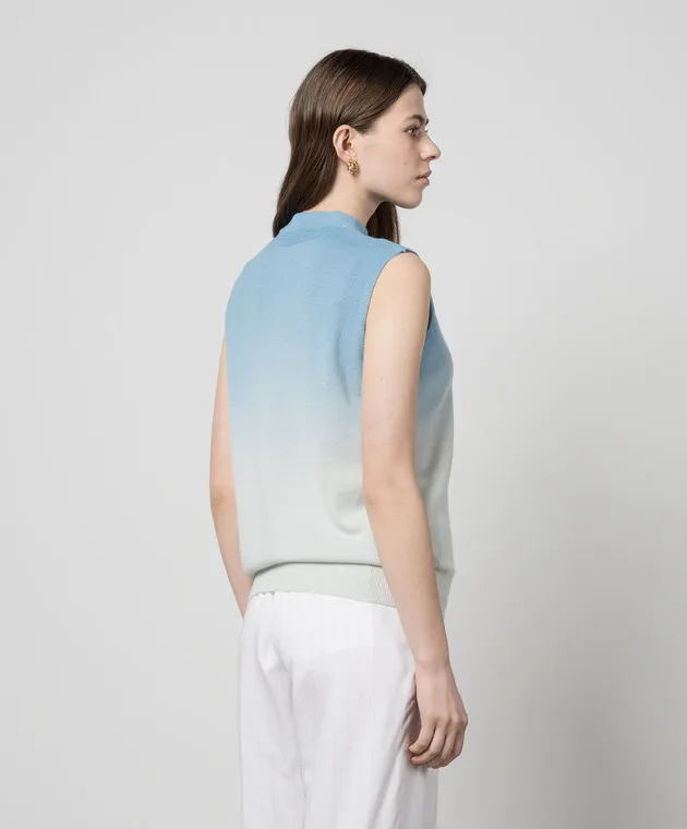 MooRER Gilet blu MACY MACYCSH