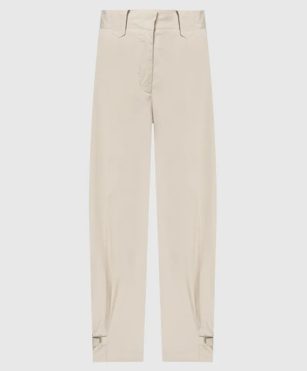 MooRER Pantaloni beige KARLY KARLYSFO