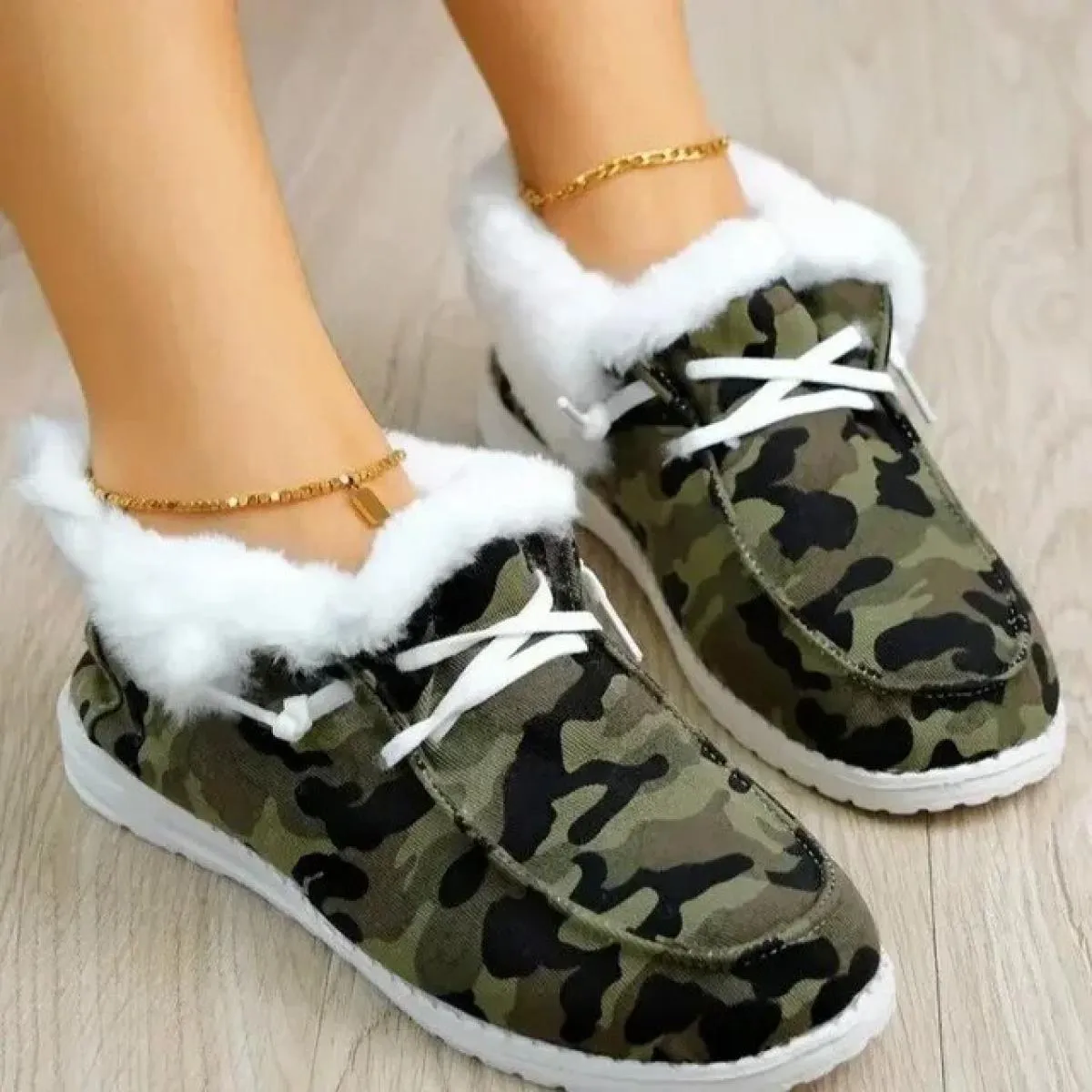 Nuovi stivaletti da donna casual invernali stivali da neve caldi e morbidi scarpe calde con fondo piatto da donna morbide e conf
