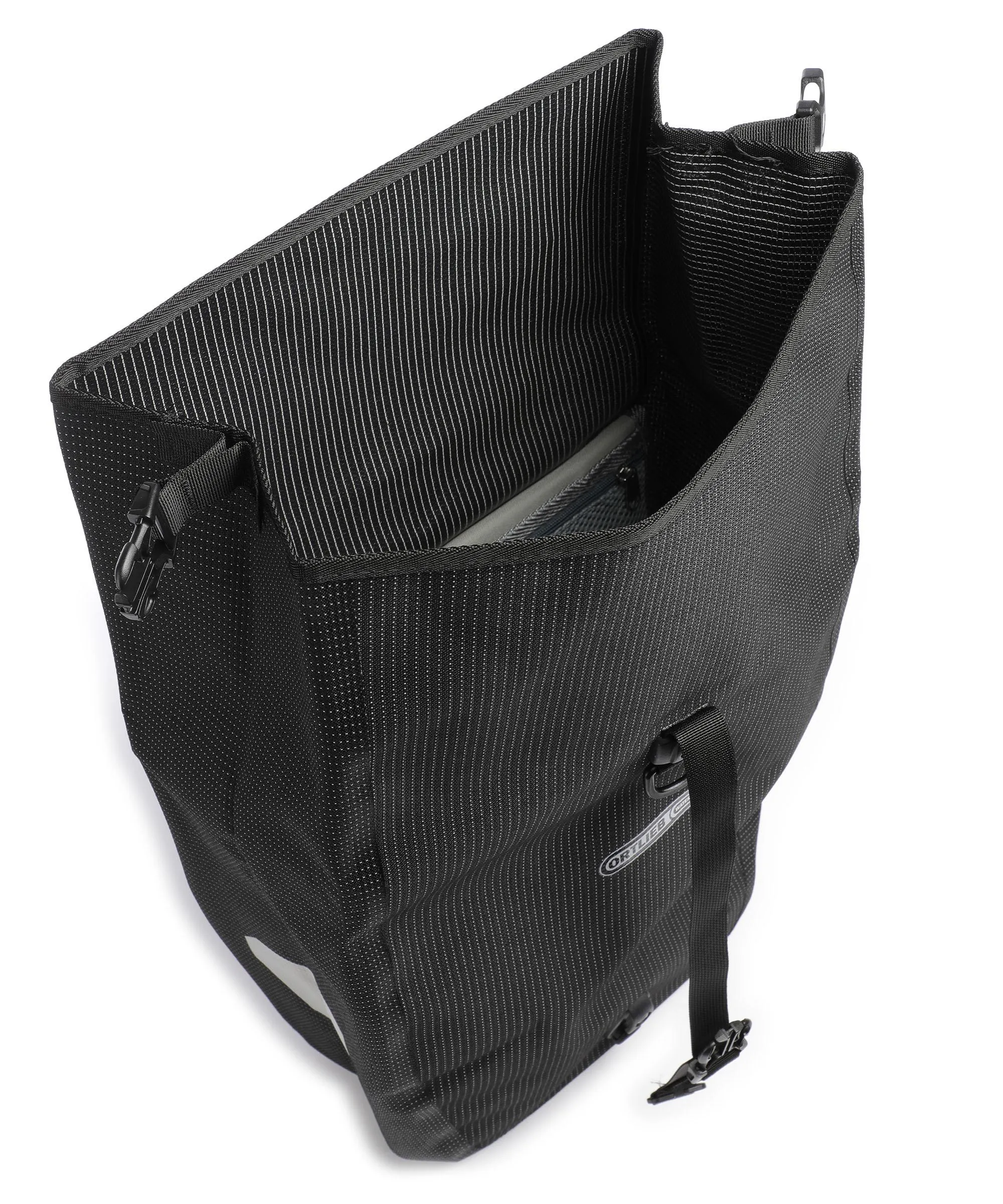  Ortlieb Back-Roller High-Vis QL3.1 Single Borsa per portapacchi Cordura® poliestere nero  