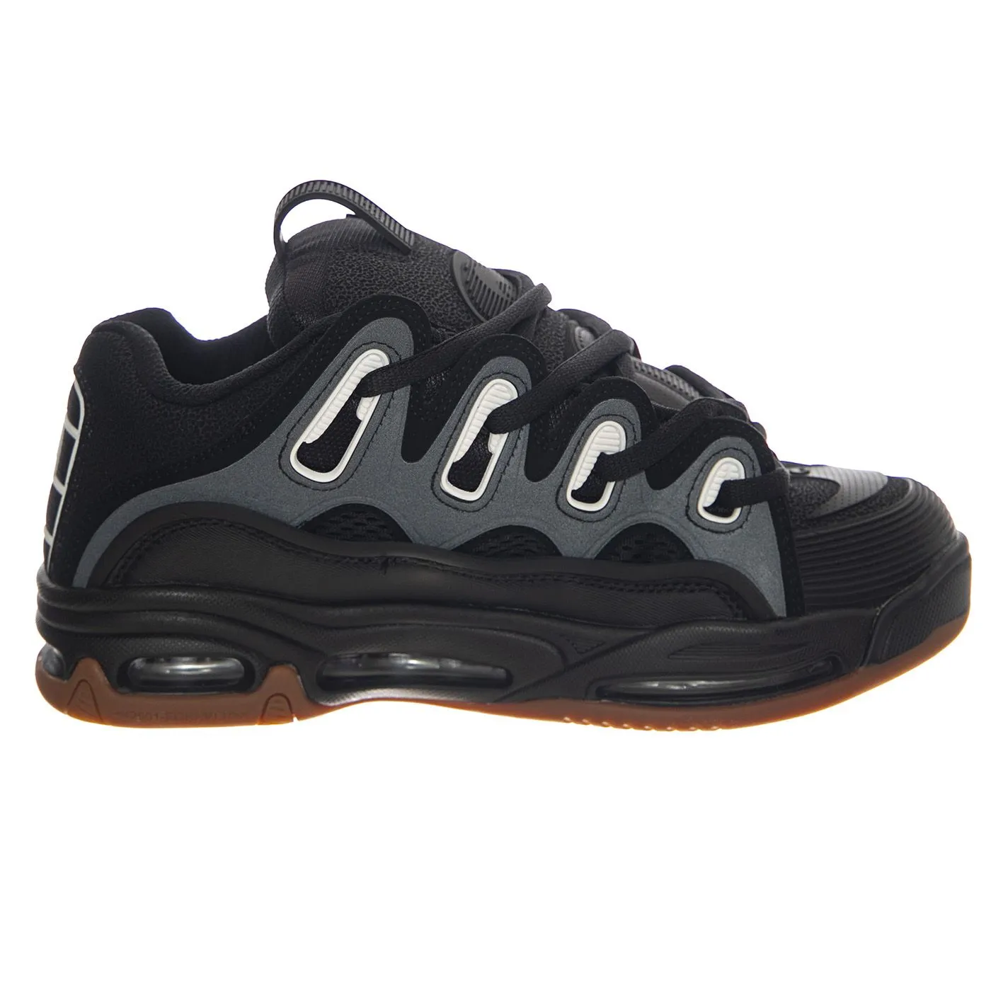 Osiris D3 2001 Foowear Black / Gum - Scarpe Uomo Multicolore    