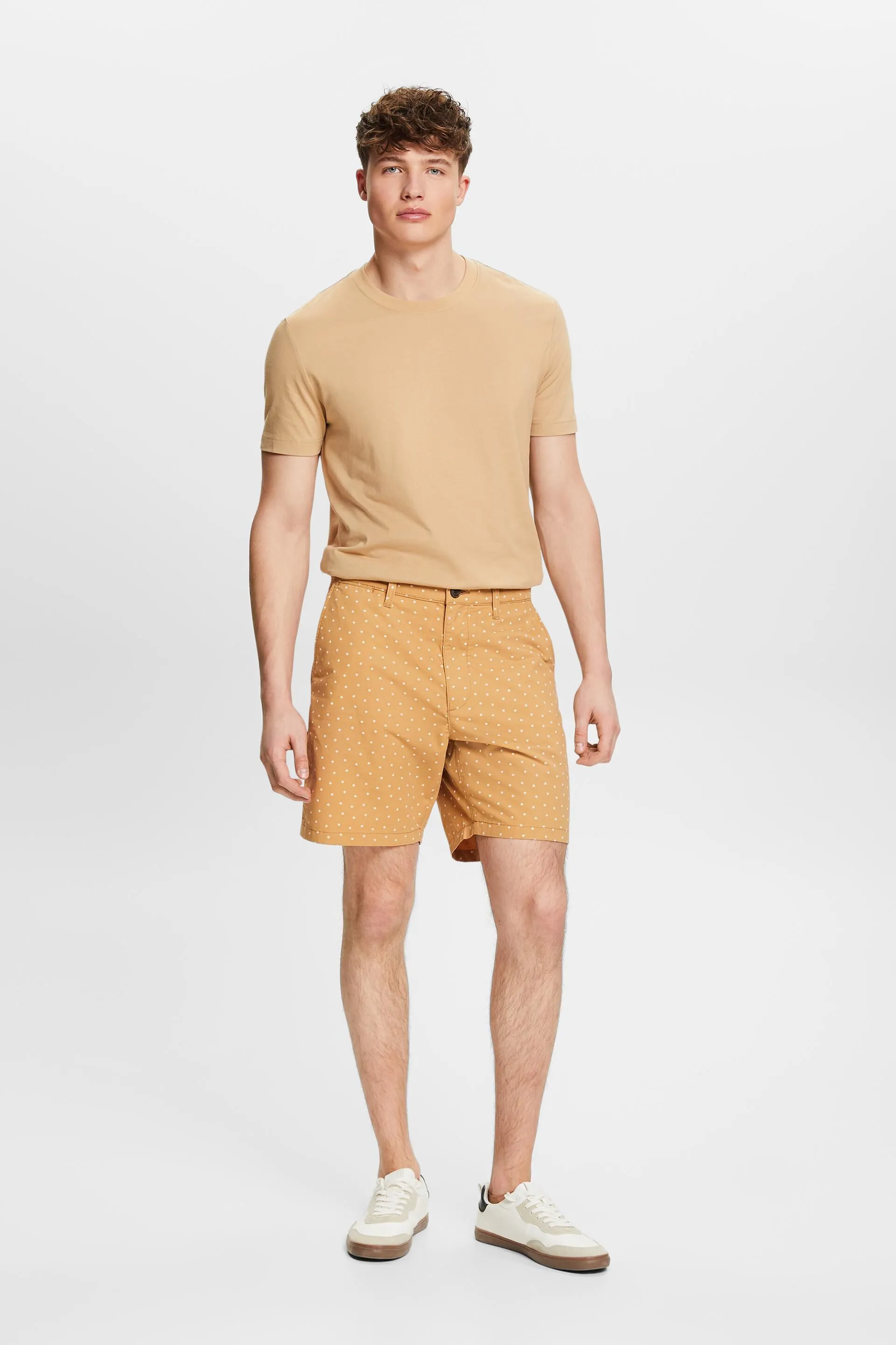 Pantaloncini chino con stampa