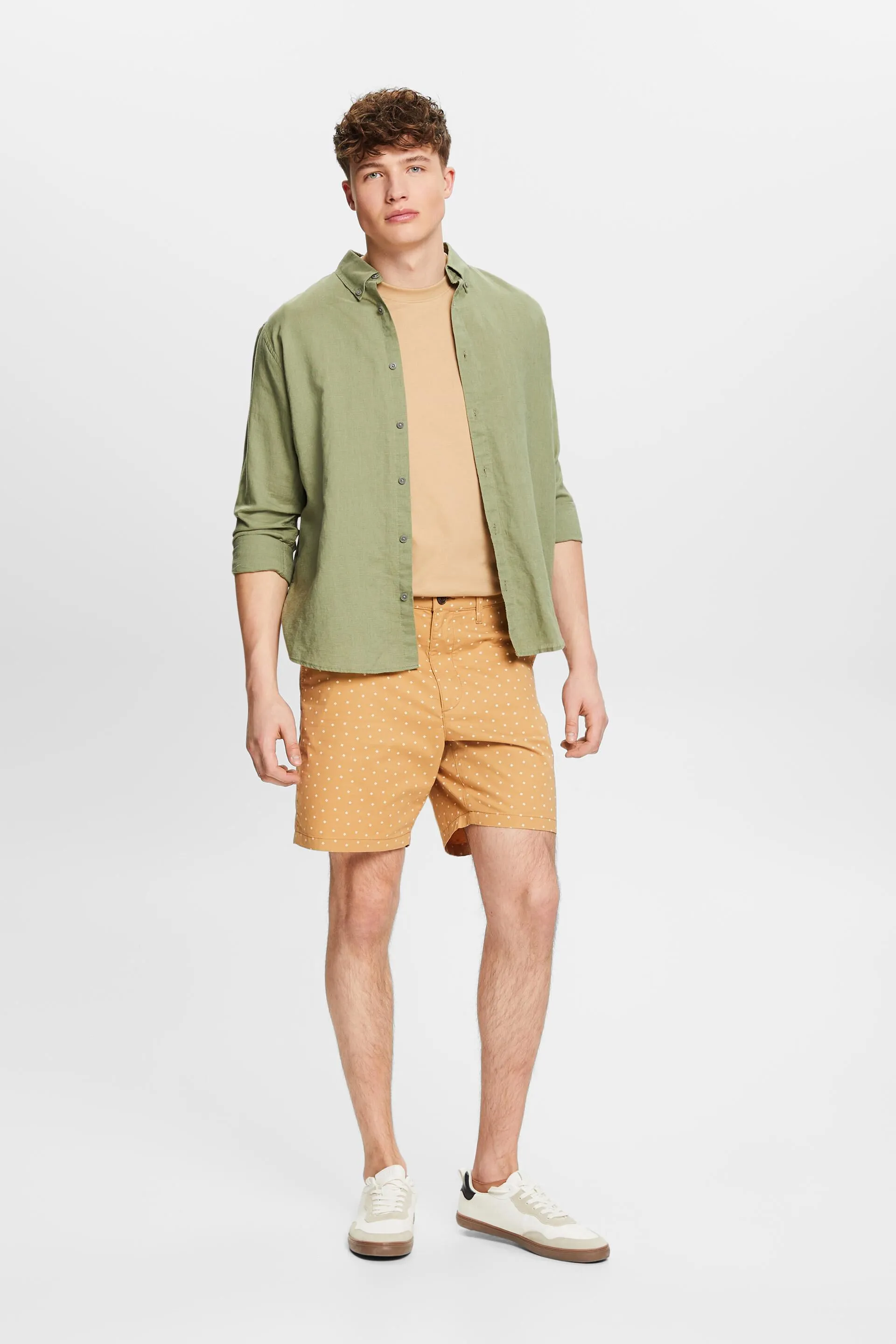Pantaloncini chino con stampa