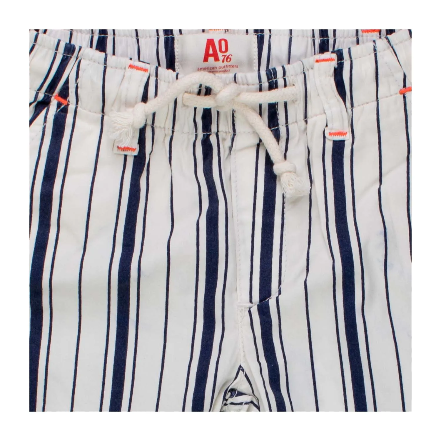 Pantalone Twill A Righe Bambina Teen