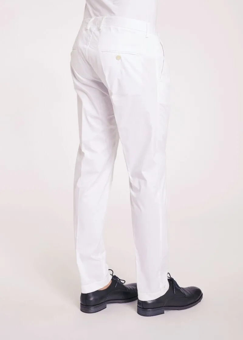 Pantaloni classici in cotone