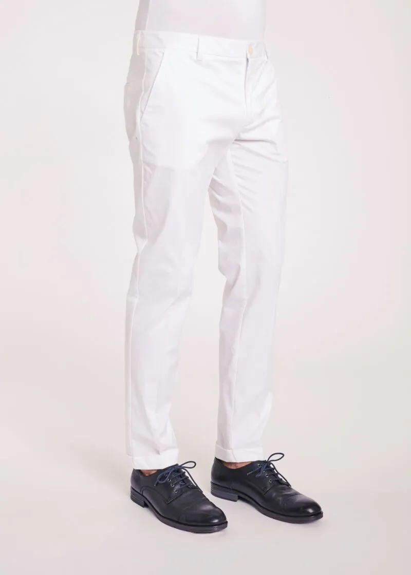 Pantaloni classici in cotone