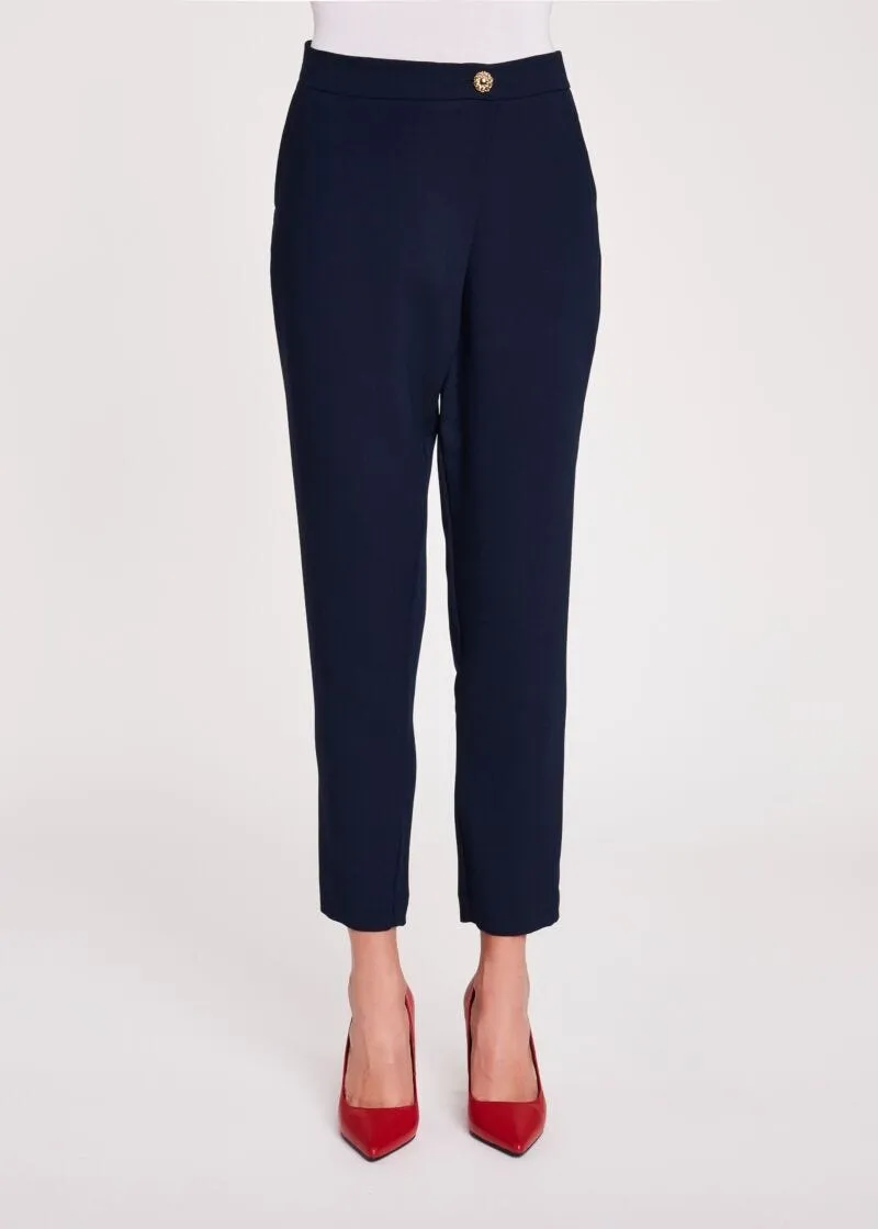 Pantaloni in envers satin