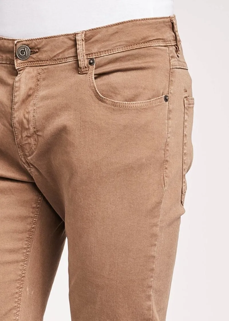 Pantaloni in gabardina di cotone